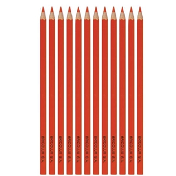 Image de Crayons couleur rouge, pochette de 12